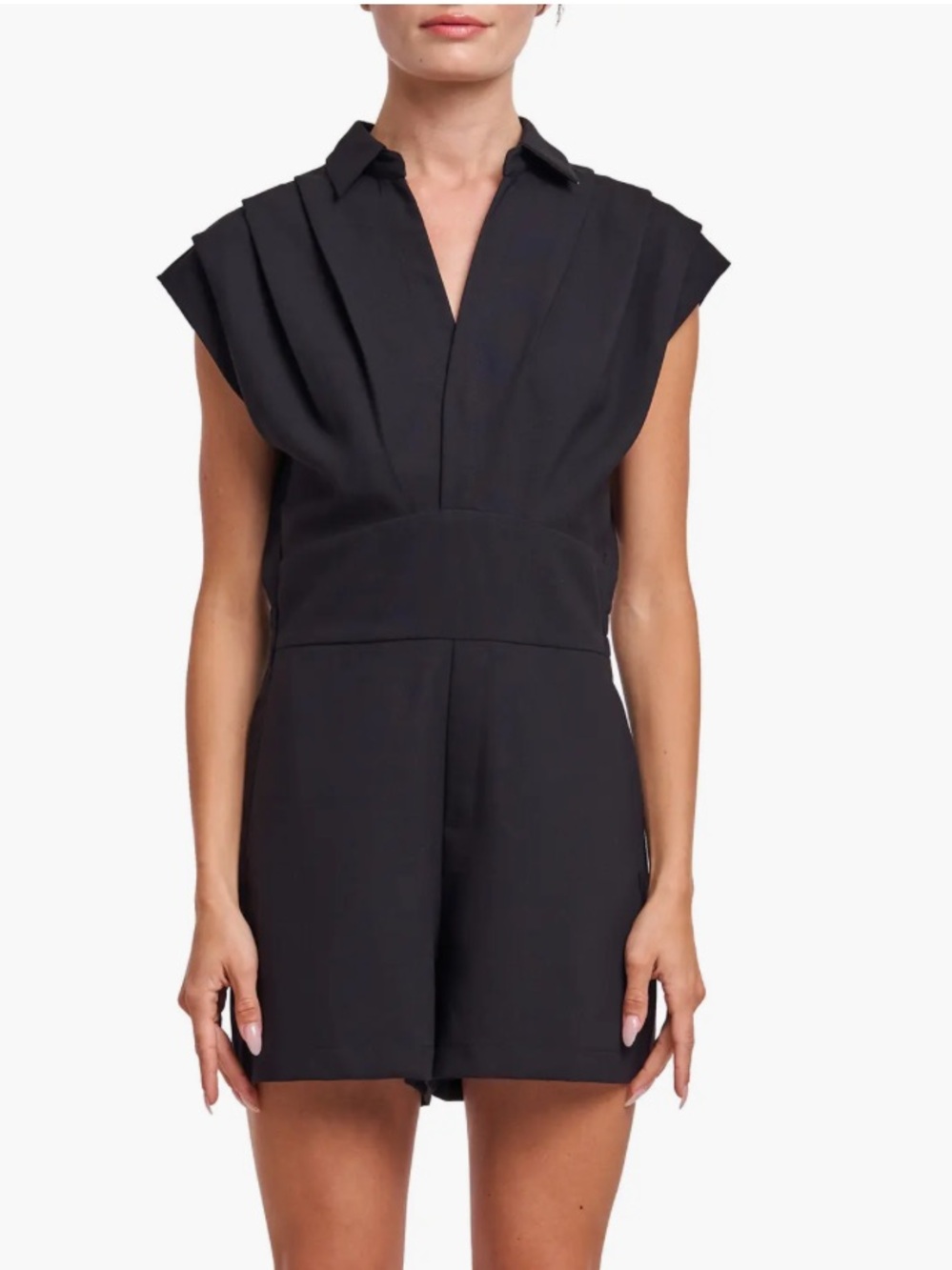 Ciebon “Laura pleated romper”